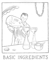 Image from Glen Baxter's Gourmet Guide