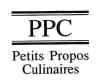 Click to return to Petits Propos Culinaires home page